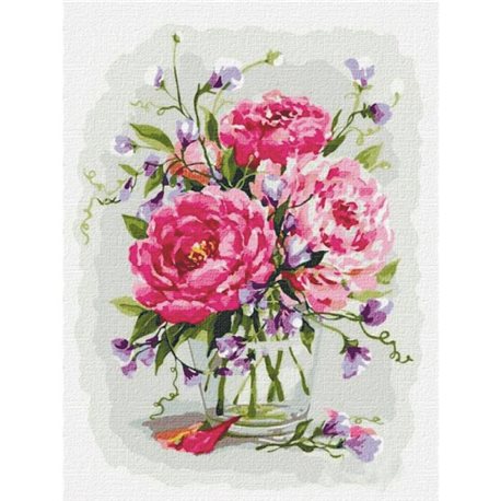 Картина за номерами "Спокусливий аромат квітів" Ідейка (КНО3182)