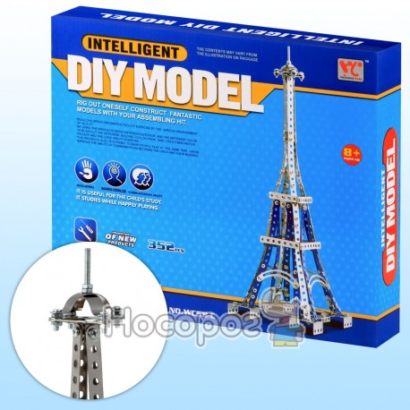 Конструктор металевий Same Toy Inteligent DIY Model Ейфелева вежа WC58CUt