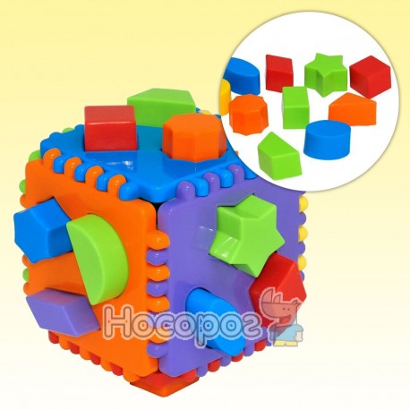 Іграшка-сортер Educational cube Tigres 39781