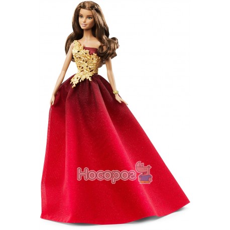 Кукла Barbie Mattel "Праздничная" в красном платье DRD25