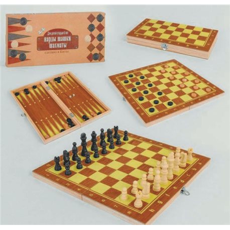 Шахматы, шашки, нарды Star Toys Factor Co (45012)