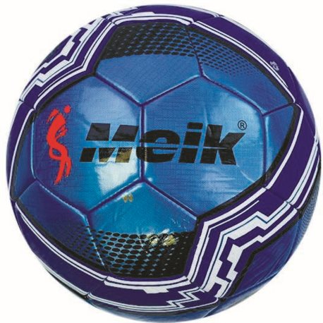 Мяч футбольный Meik синий MiC (С34193) (161437)