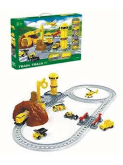 Дитяча залізниця Train Baby 888-3 шість видів транспорту