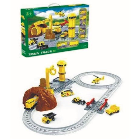 Дитяча залізниця Train Baby 888-3 шість видів транспорту