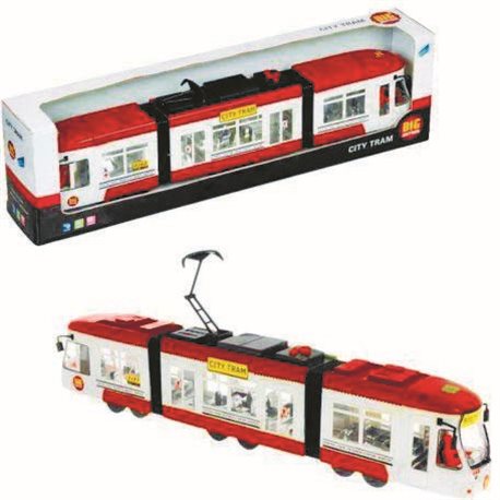 Городской трамвай "City Tram" (красный) 1258