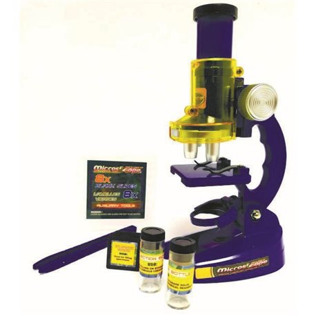 Микроскоп детский Star Toys 100Х, 200Х, 450х с аксессуарами (С 2107)