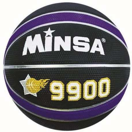 М'яч баскетбольний Minsa синій MiC (C34545) (108385)