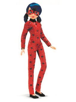 Кукла MIRACULOUS Леди Баг и Супер-Кот "в костюме с пайетками - Модное преобразования Маринетт в Леди Баг"