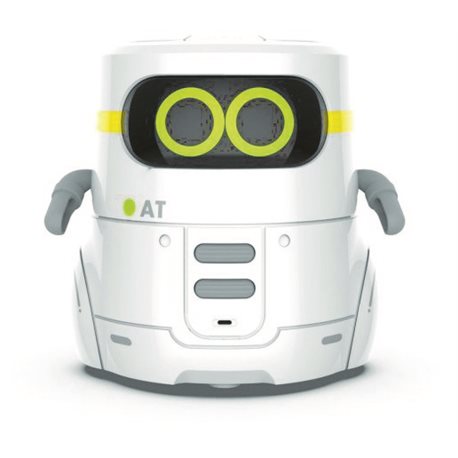 Розумний робот з сенсорним управлінням і навчальними картками - AT-ROBOT 2 (білий) AT-Robot AT002-01-UKR
