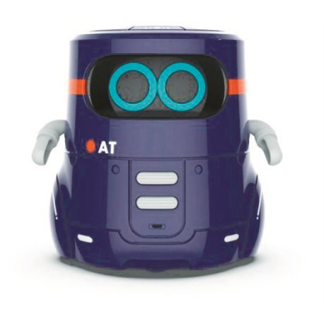 Интерактивный робот с сенсорным управлением - AT-ROBOT -20N (темно фиолетовый, озвуч.укр.)