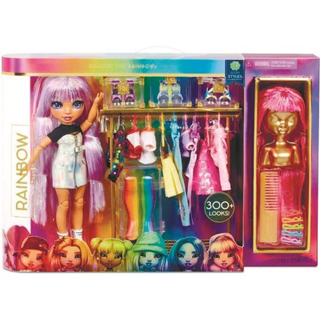 Игровой набор с куклой Rainbow High Модная студия (571049)