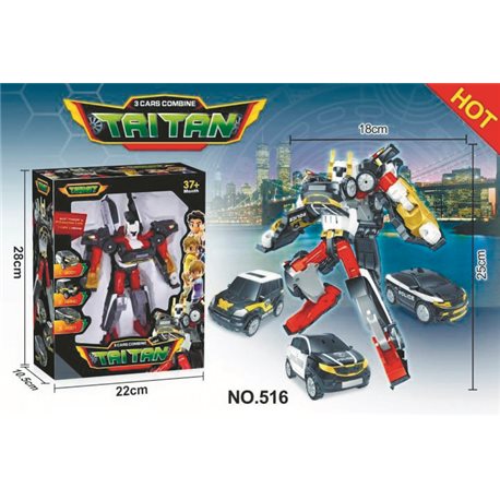 Трансформер Тобот Тритан A-Toys Tobot Tritan 516 3в1