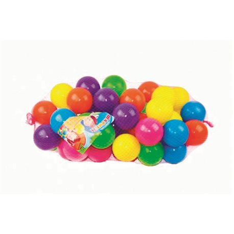 Кульки для сухого басейну 80 мм М'які 50 шт. У сітчах M- Toys Bublik (R01412023)