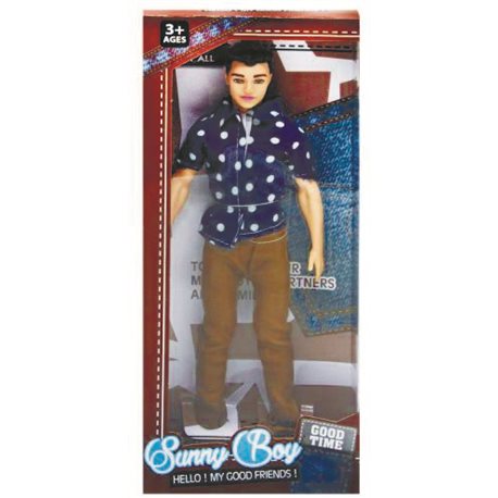Кукла Кен StoreGo Sunny Boy в синей рубашке LY315A/B/C/D 152735
