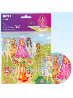 Одень куклу APLI kids Princess 3Д 16302 Паола