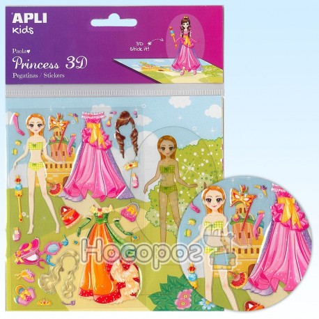 Одягни ляльку APLI kids Princess 3Д 16302 Паола
