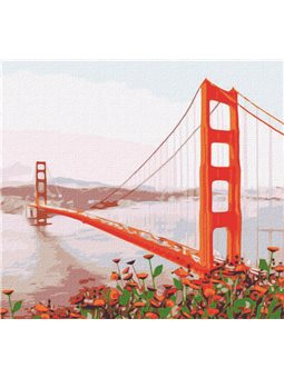 Картина за номерами "Раноковий Сан-Франциско" Ідейка (КНО3596)