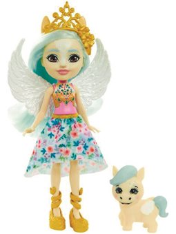 Кукла Пегас Паолина и Уингли Enchantimals Royal Paolina Pegasus Doll with Wingley Mattel (GYJ03) (887961972627)