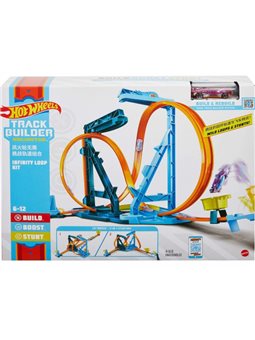Трек Хот Вилс Петля Бесконечности Hot Wheels Builder Unlimited Infinity Loop Kit Mattel GVG10