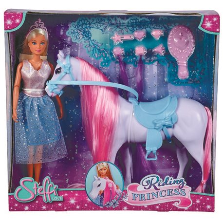 Лялька Штеффі Принцеса з конем