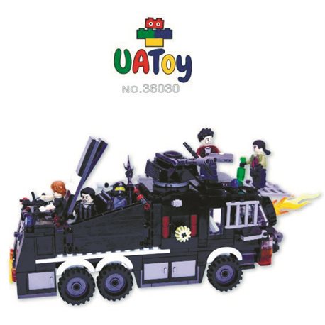 Детский конструктор UAToy "Машина S.W.A.T." серия Город друзей 503 деталей 36030