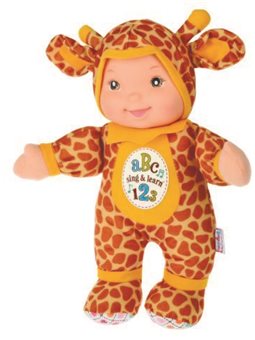 Лялька Baby's First Sing and Learn Жирафа Жовтий 30 см (21180-4)