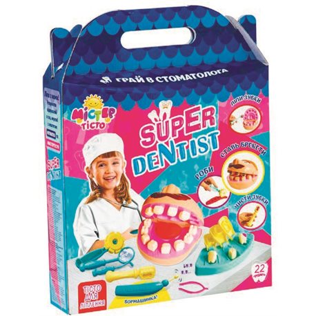 Набір для креативної творчості "Містер тісто-super dentist" 71407 (2000902410523)