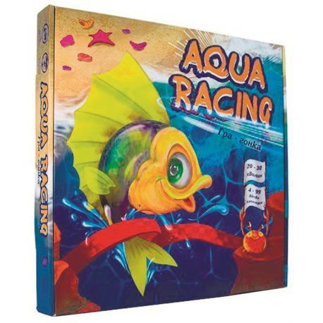Настільна гра Strateg Aqua racing українською (30416)