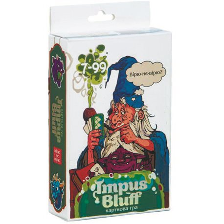 Карткова гра Strateg Impus Bluff українською (30761)