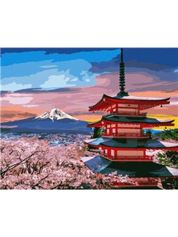 Картина по номерам "Любимая Япония" Идейка (KHO2856)