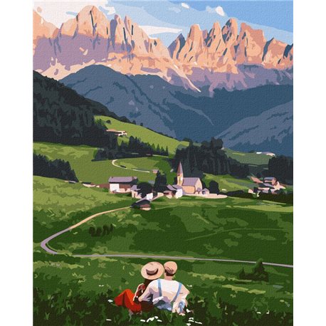 Картина по номерам "Очаровательная Италия" Идейка (KHO2854)