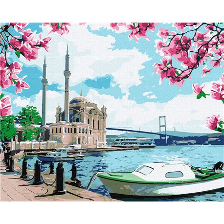 Картина по номерам Идейка "Яркий Стамбул" (KHO2757)