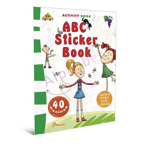 Наліпки: ABC Sticker Book""