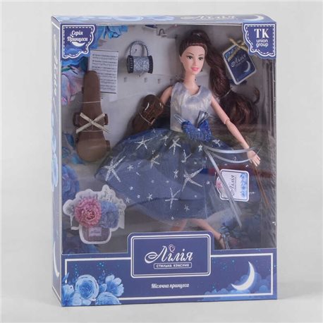 Кукла Лилия TK - 13160 (48/2) TK Group, Лунная принцесса, аксессуары, в коробке