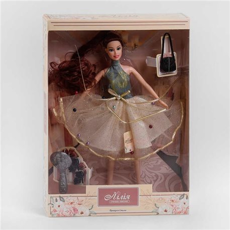 Кукла Лилия ТК - 10412 (48/2) TK Group, Принцесса стиля, аксессуары, в коробке 