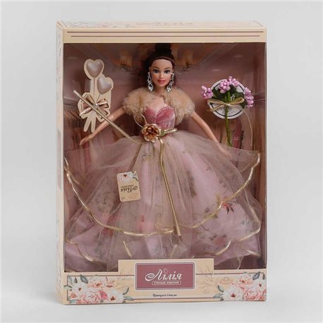 Кукла Лилия ТК - 10423 (48/2) TK Group, Принцесса стиля, аксессуары, в коробке 