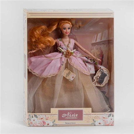 Кукла Лилия ТК - 10478 (48/2) TK Group, Принцесса стиля, аксессуары, в коробке 
