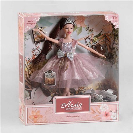 Кукла Лилия ТК - 13344 (48/2) TK Group, Лесная принцесса, аксессуары, в коробке 