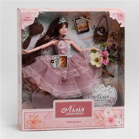 Кукла Лилия ТК - 13366 (48/2) TK Group, Лесная принцесса, аксессуары, в коробке