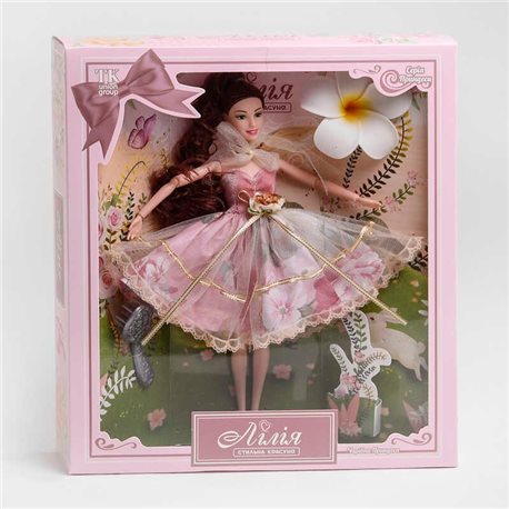 Кукла Лилия ТК - 87605 (36) TK Group, Волшебная принцесса, аксессуары, в коробке