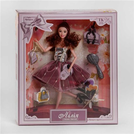 Кукла Лилия ТК - 87804 (36/2) TK Group, Принцесса музыки, аксессуары, в коробке 