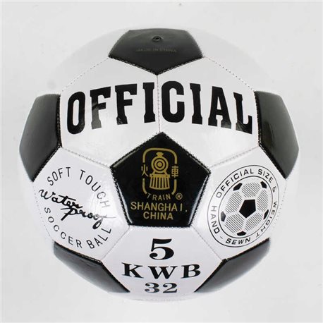 Мяч Футбольный С 40089 (100) 1 вид, материал PVC, 280 грамм, резиновый баллон, размер №5 