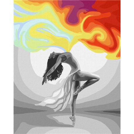 Картина по номерам - Чувственный танец KHO4849 40х50 см