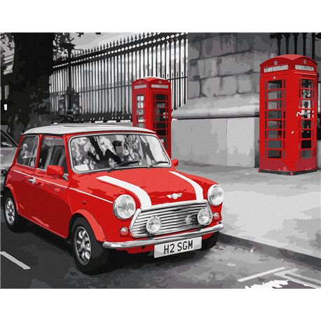 Картина по номерам - Краски Лондона KHO3618 40х50 см