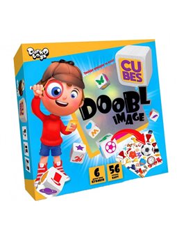 Настільна розважальна гра Doobl Image Cubes" укр (10) DBI-04-01U"