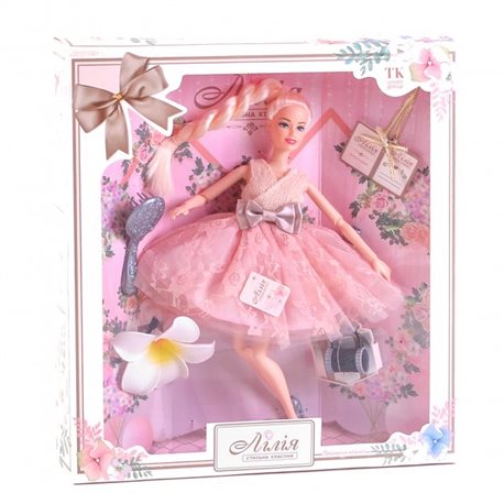 Кукла с аксессуарами 30 см Kimi Цветочная принцесса Разноцветная 4660009501333