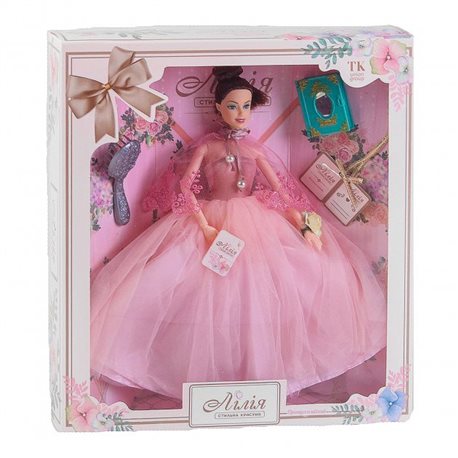 Кукла TK 10085 (36/2) “TK Group”, “Цветочная принцесса”, аксессуары, в коробке