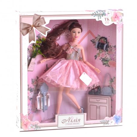 Кукла с аксессуарами 30 см Kimi Цветочная принцесса Разноцветная 4660012546277