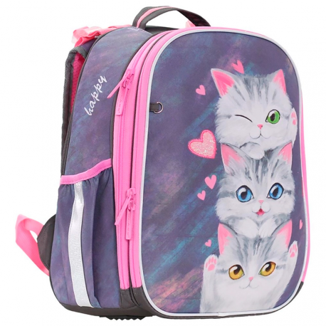 Рюкзак шкільний SchoolCase Mini "Kittens", 2 відд., 35*27*16см, PL, арт. 2207C, CLASS