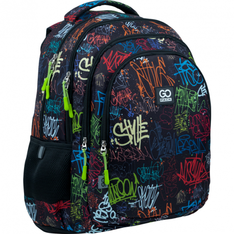 Рюкзак школьный GoPack Teens GO22-162L-6 Graffiti